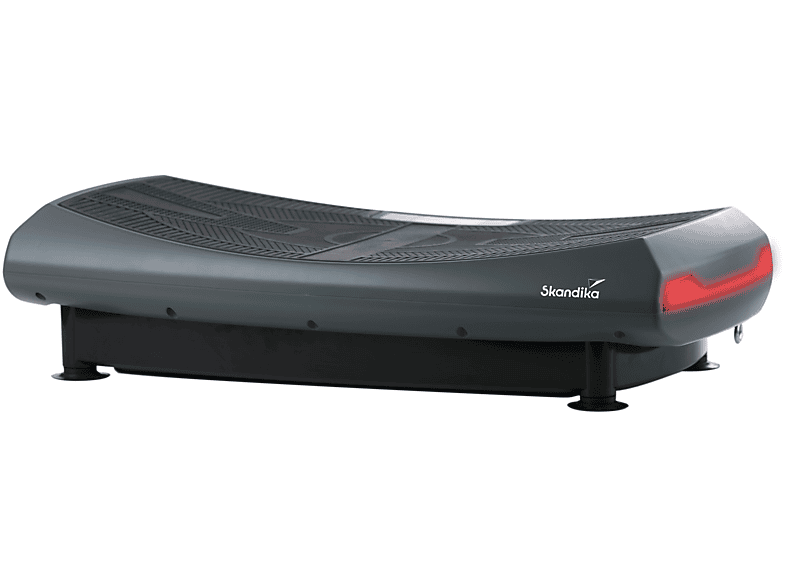 SKANDIKA V2000 3D Vibration Curved Design Vibrationsplatte, Grau | Vibrationstrainer