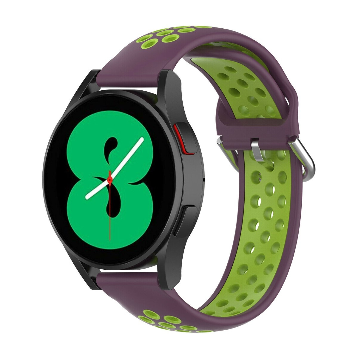 4 Lila/Grün Watch Smartband, Samsung, (44mm), CASEONLINE Galaxy EBN,