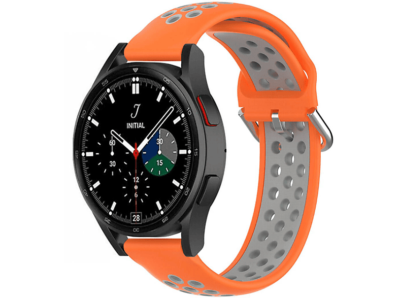 CASEONLINE EBN, Smartband, Samsung, Orange/Grau 4 (46mm), Watch Classic Galaxy