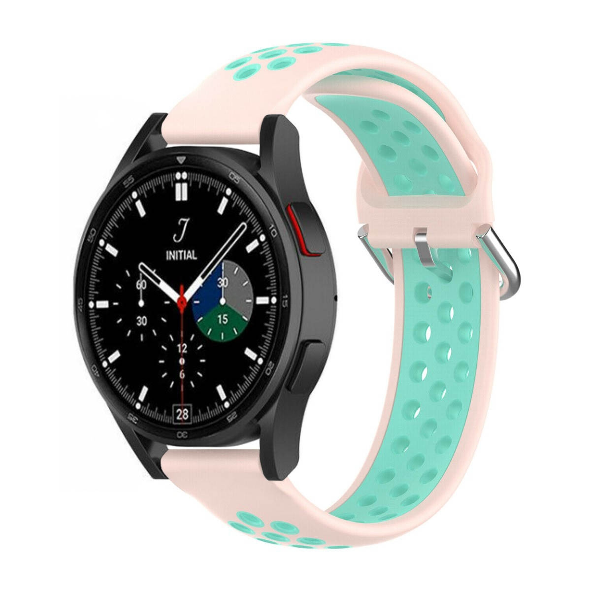 CASEONLINE (42mm), Samsung, 4 EBN, Pink/Minze Smartband, Galaxy Watch Classic