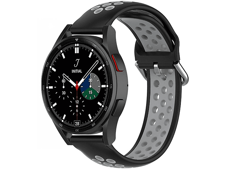 CASEONLINE EBN, Smartband, Samsung, Galaxy Watch Classic 4 Schwarzgrau (42mm)
