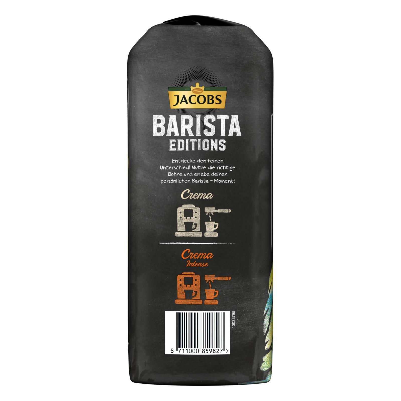 Brasilien Selektion Editions 1 geröstete 4 Kaffeebohnen Jahres ganze Barista des x (Kaffeevollautomat) JACOBS kg