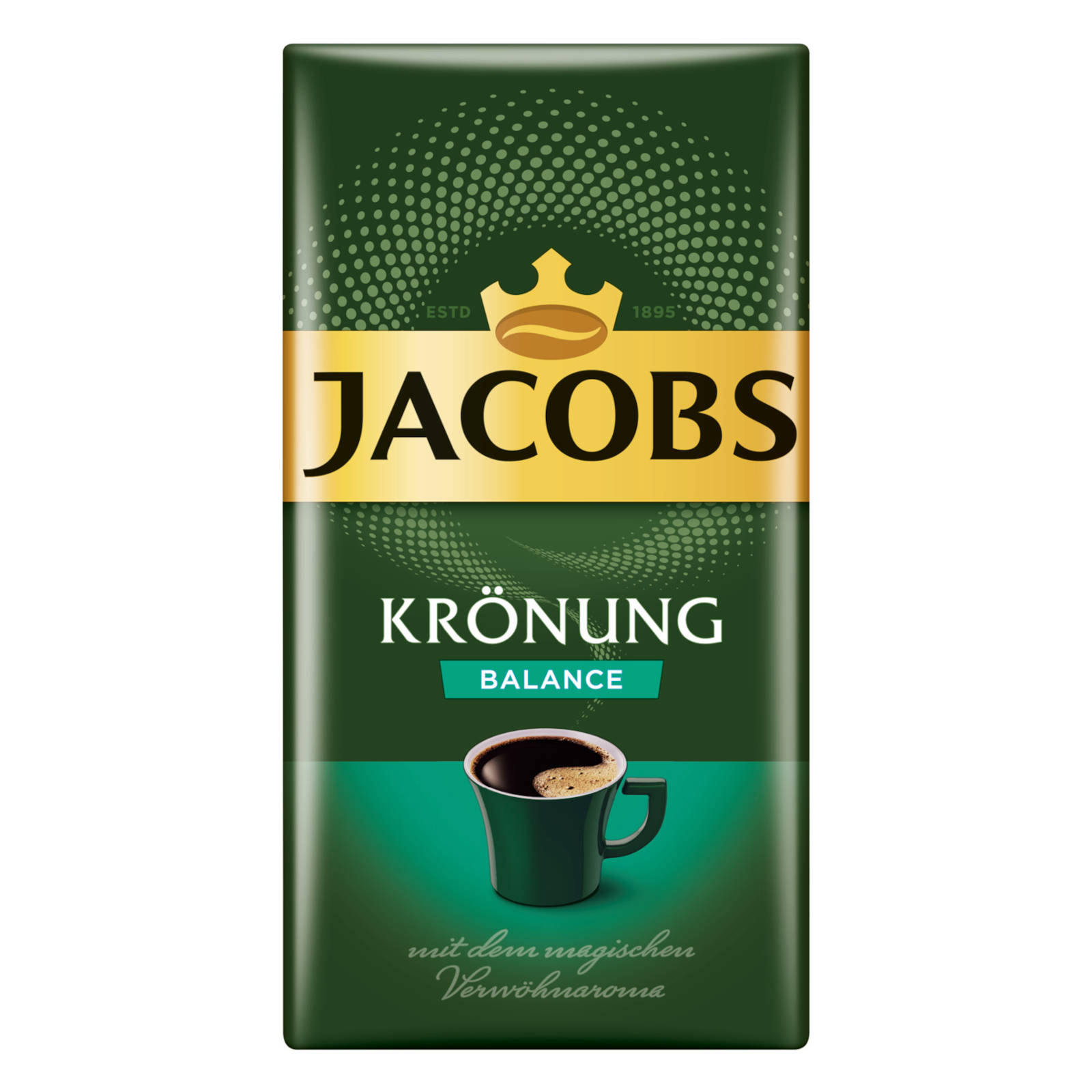 Balance (Filter-Kaffeemaschine) JACOBS Röstkaffee Filterkaffee 500 g Krönung 12 gemahlener x