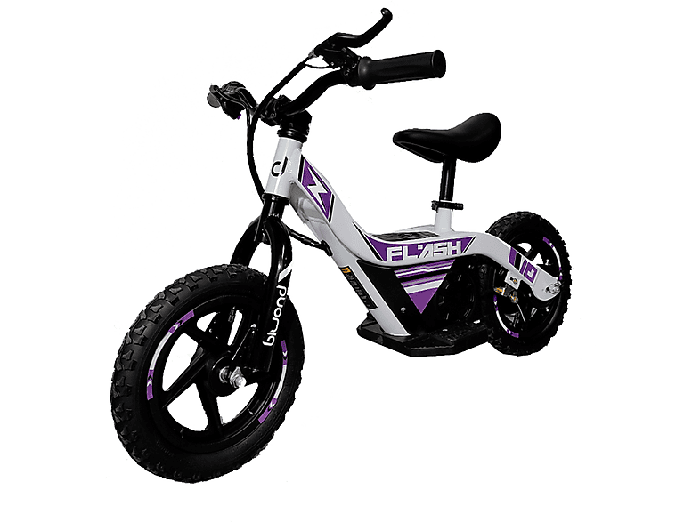 BICICLETA ELECTRICA NIÑOS 100W 12 SIN PEDALES - BLANCA