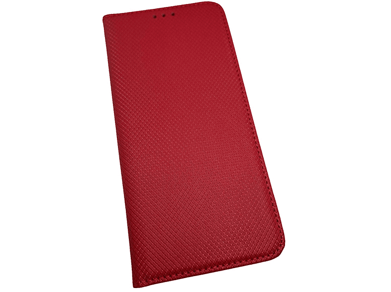 COFI Buch Tasche, Bookcover, Xiaomi, Redmi 10, Rot | Bookcover