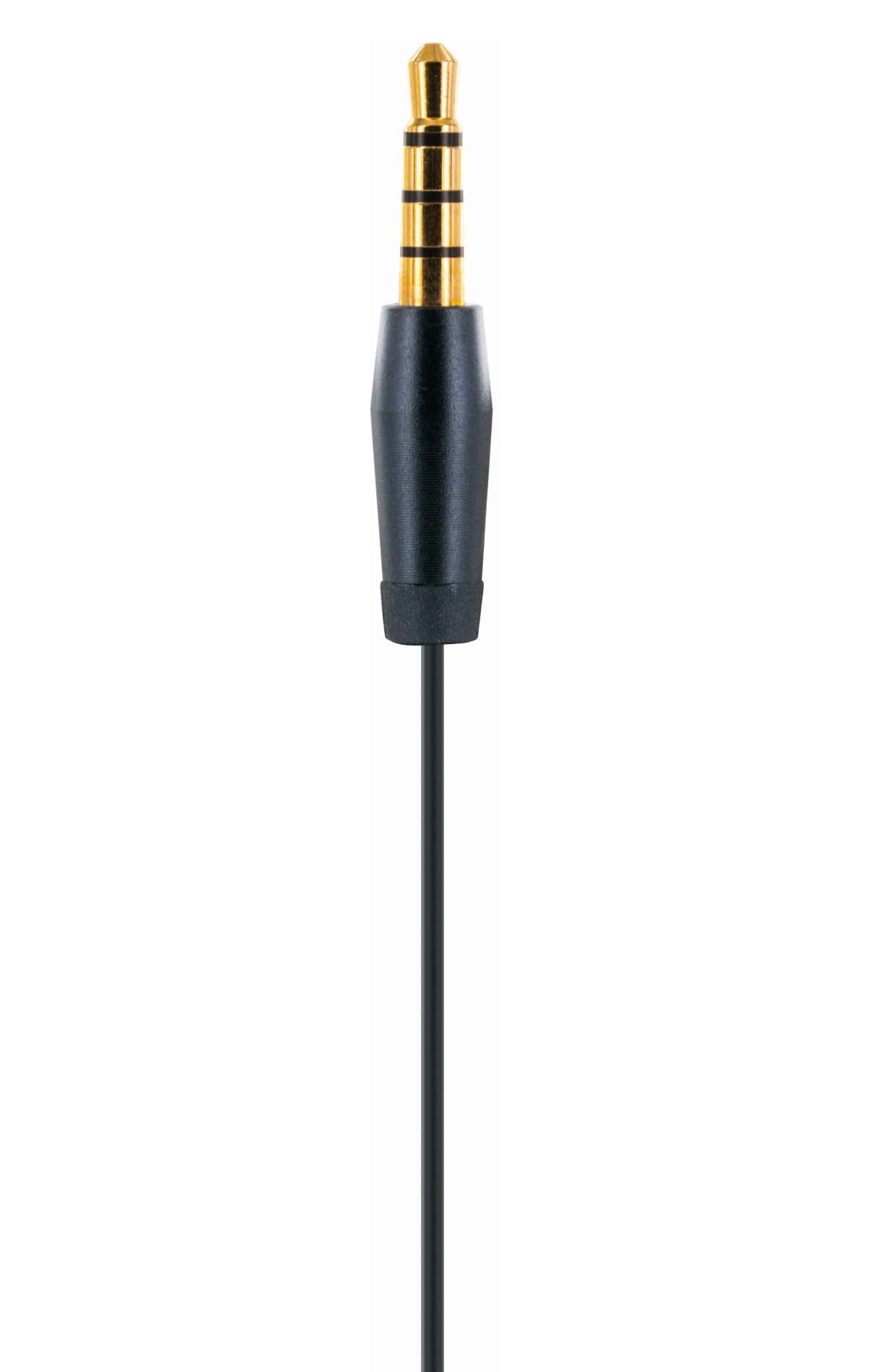 Slimkabel integriertem In-ear und SCHWAIGER Kopfhörer mit Mikrofon Schwarz -KH470S 513-,