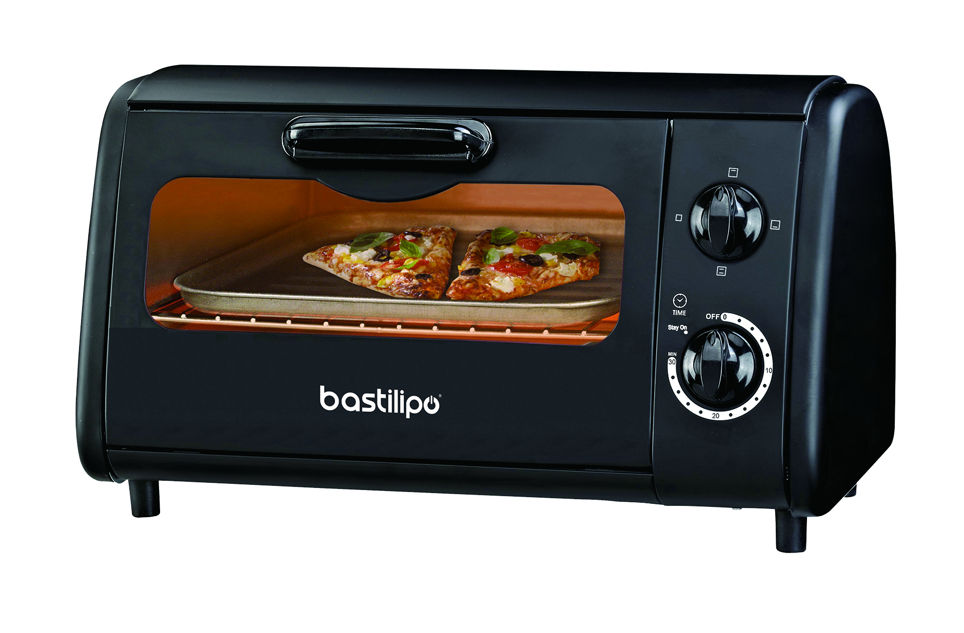 Mini Horno - Toscana BASTILIPO, 8 l, Negro