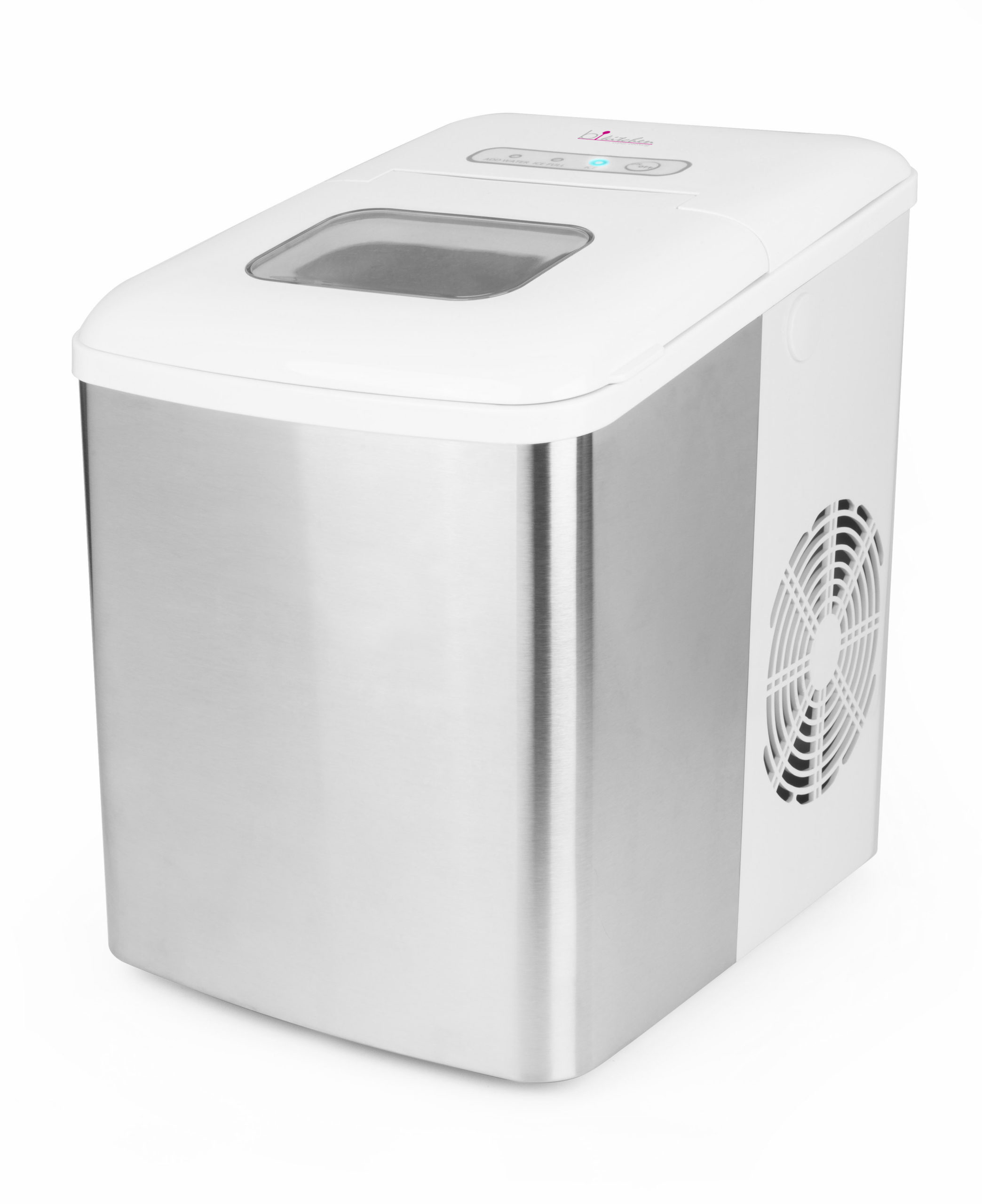 BKITCHEN ice 600 inox (120 weiß, Watt, edelstahl) Eismaschine