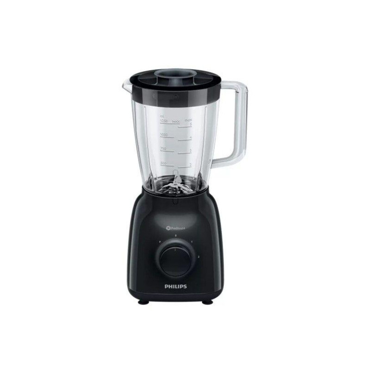 Batidora de vaso - HR214590 PHILIPS, 500 W, 1.5 l, Negro