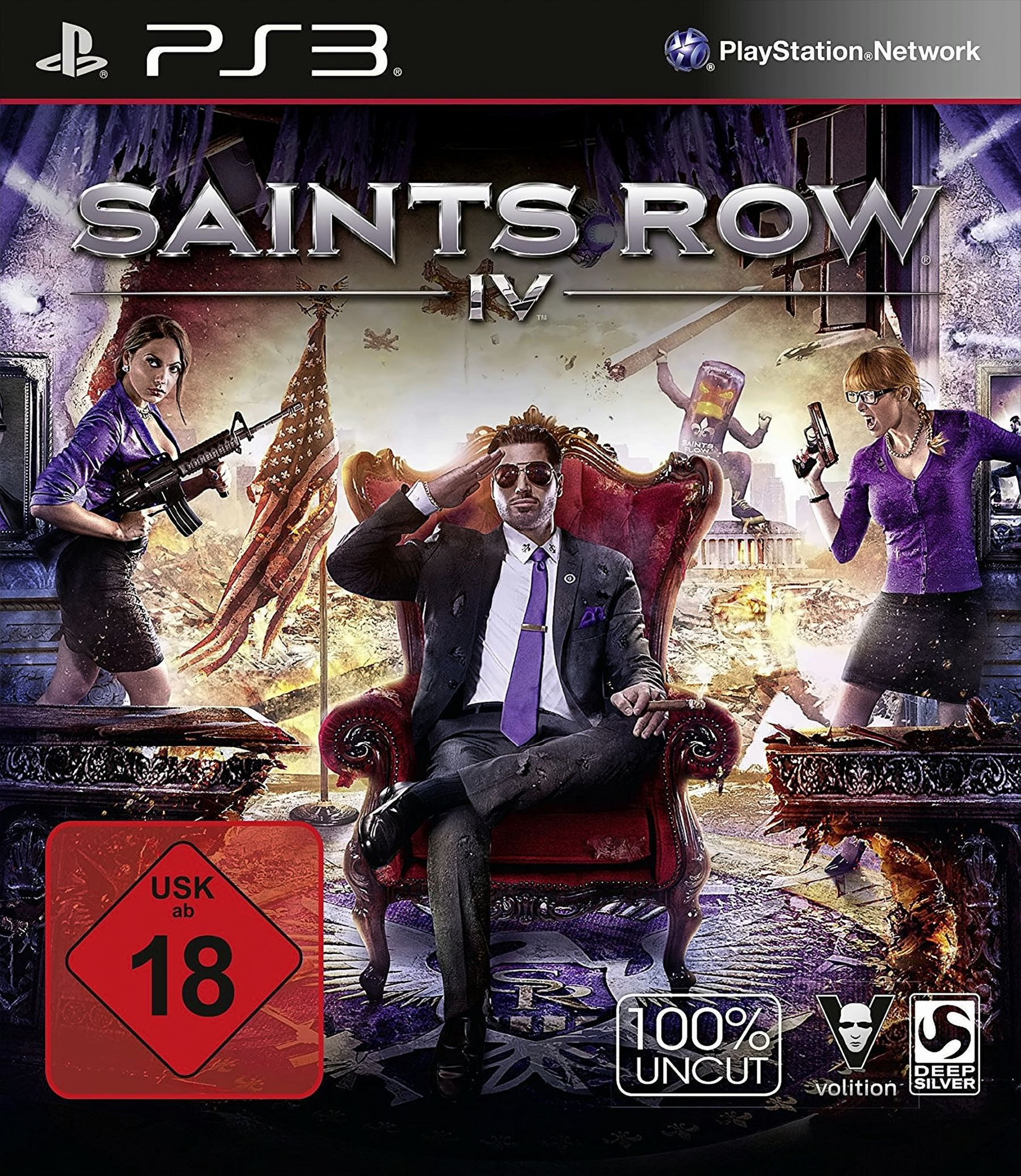 IV Row Saints - 3] [PlayStation