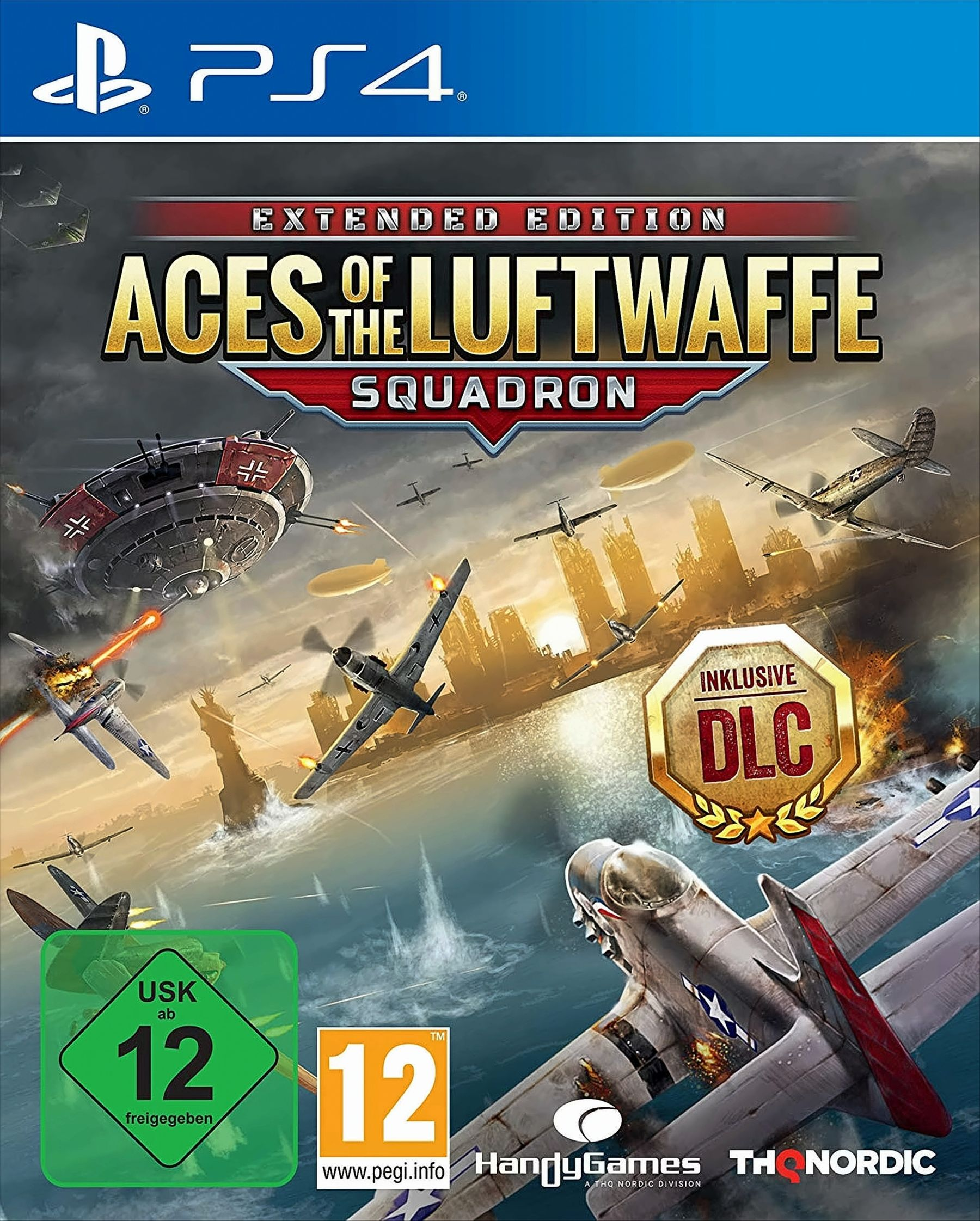 Aces of - 4] [PlayStation - Luftwaffe Squadron the Edition