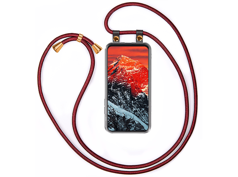MOEX Handykette, Backcover, Samsung, Galaxy A50 / A30s, Shiny Red