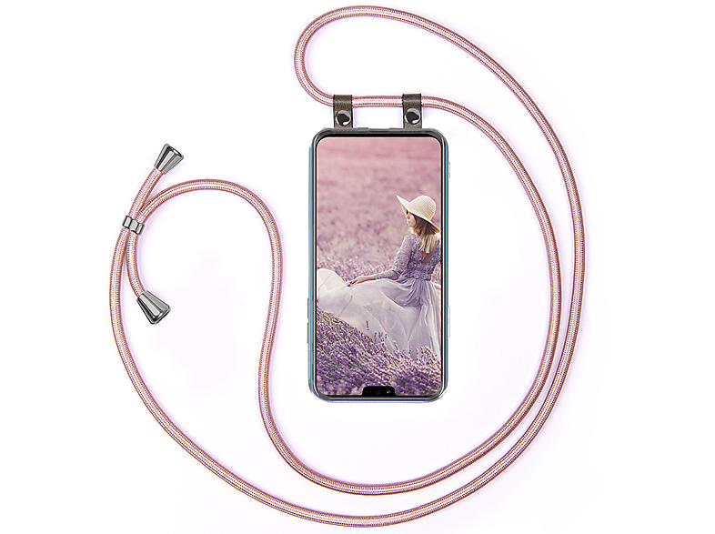 MOEX Handykette, Backcover, Huawei, Honor 8X, Rose Gold