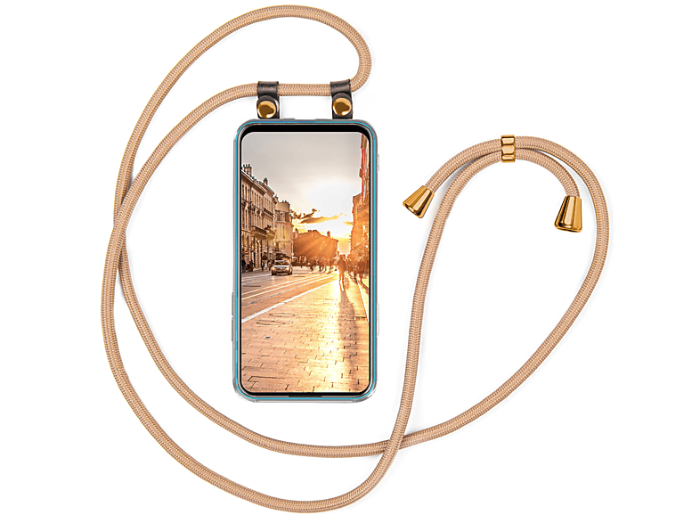 Lite Huawei, (2019), Handykette, P20 MOEX Gold Backcover,