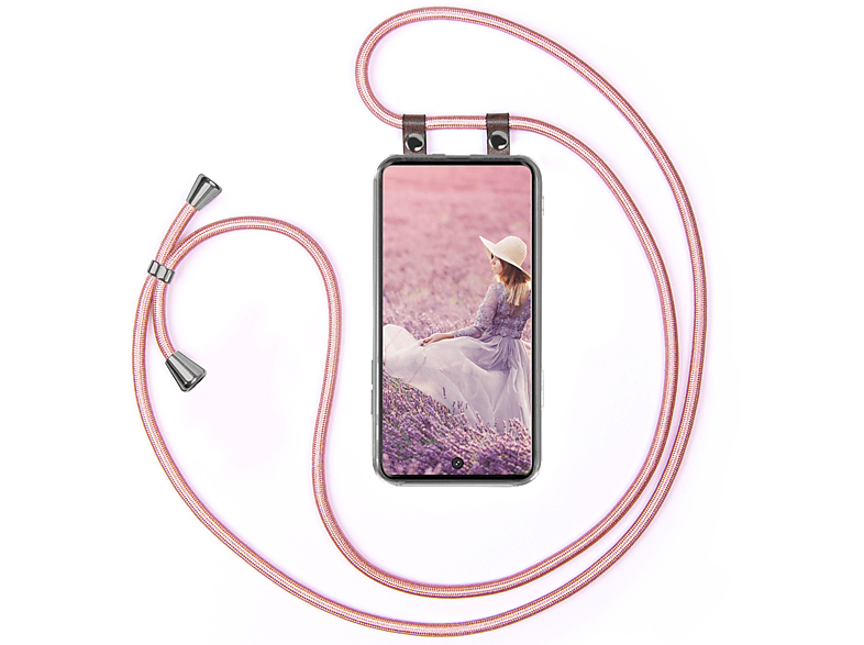 MOEX Handykette, Backcover, Gold Rose Galaxy Samsung, 5G, / S20 Plus