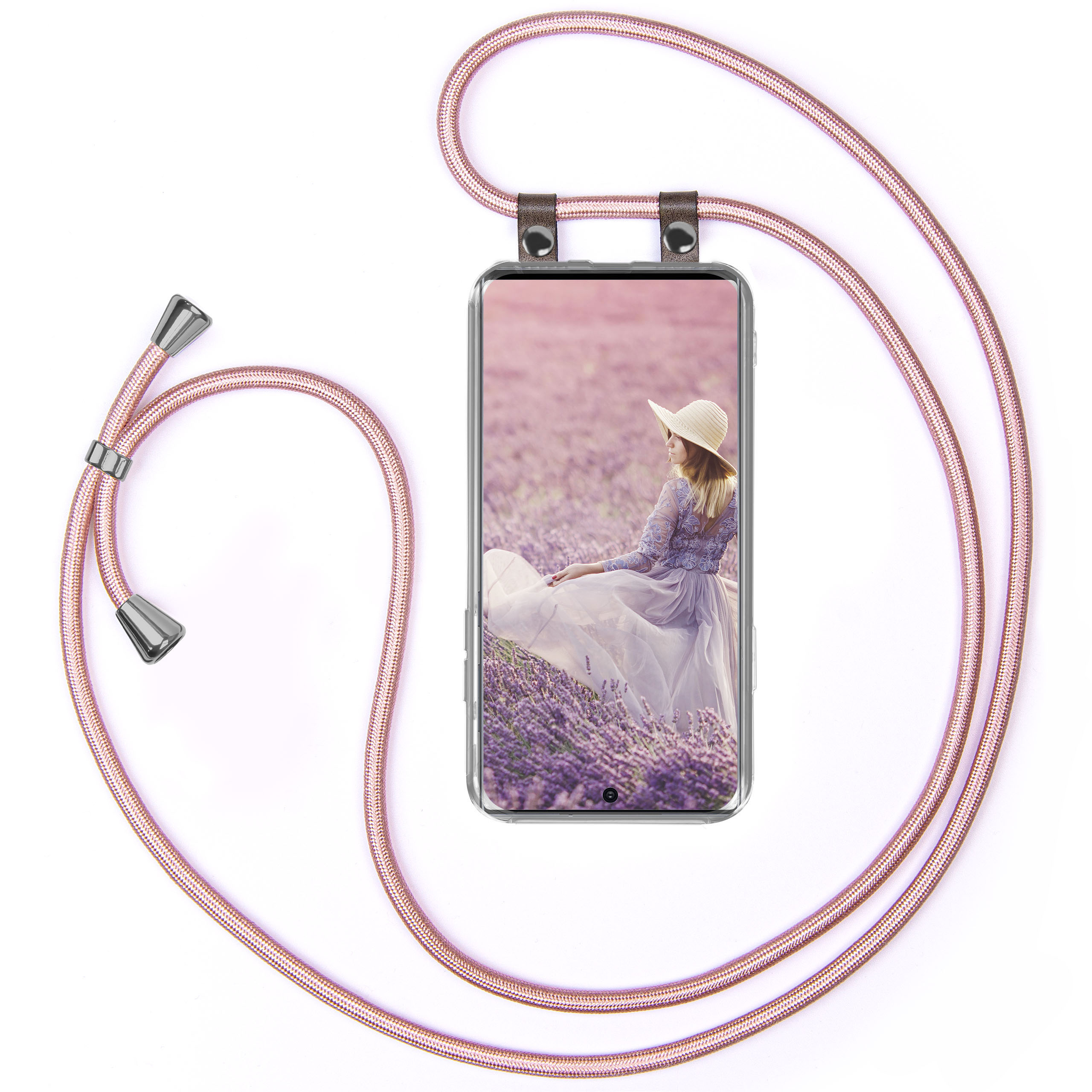 MOEX Handykette, Rose (4G/5G), Gold Note10 Backcover, Samsung, Plus