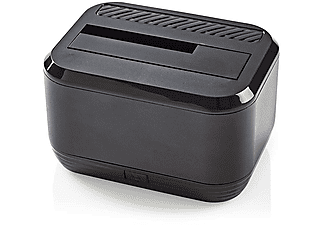 NEDIS HDDUSB3200BK, 8000 GB SSD, extern, Schwarz