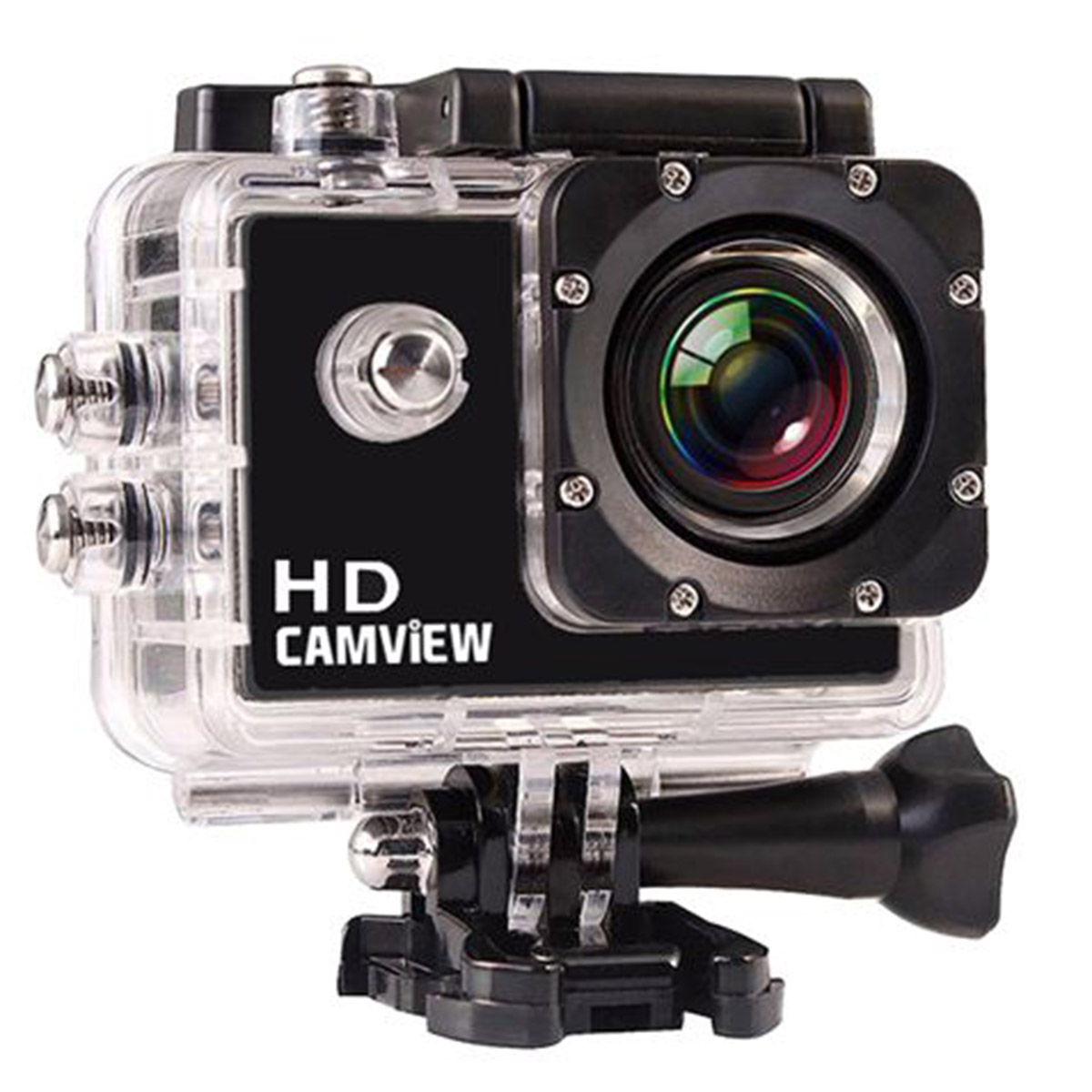 Camview Deportiva Hd 720p full 5 mpx lcd 2 sensor gc0308 angular 120° pantalla sumergible 30 metros integrado almacenamiento cv0174