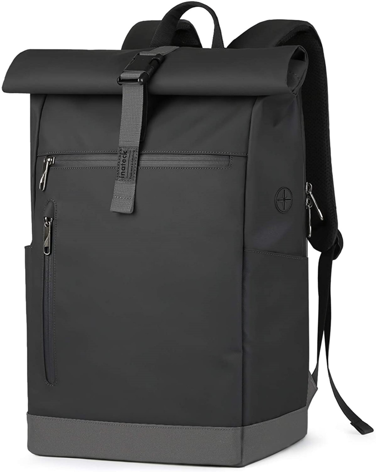 INATECK Rucksack 25L-30L Fahrradrucksack Schulrucksack black, Daypack Job Freizeit für Uni Unisex Sport Reisen Fahrrad