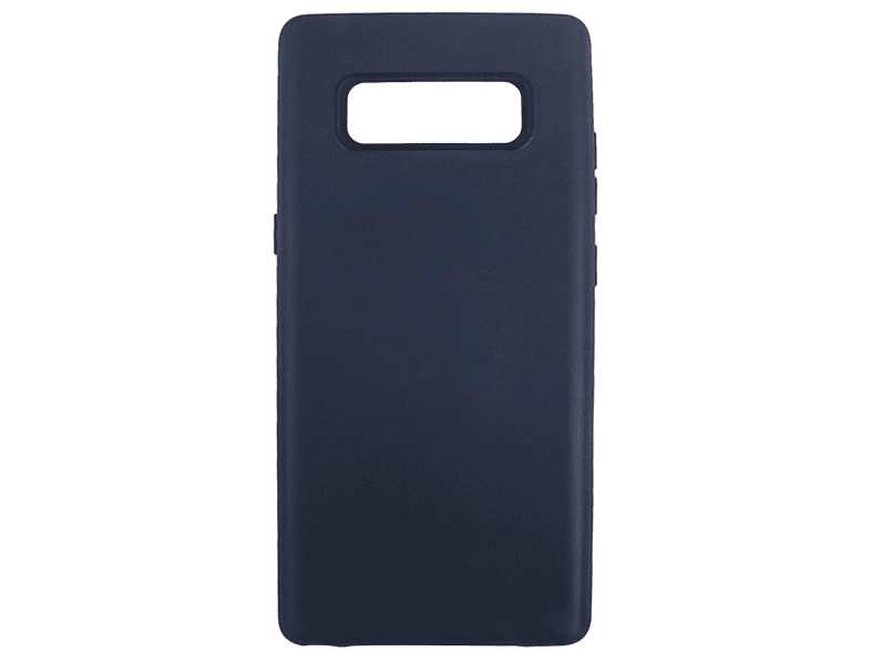 COVERKINGZ Handycase Note Samsung, Backcover, Blau Silikon, aus 8, Galaxy