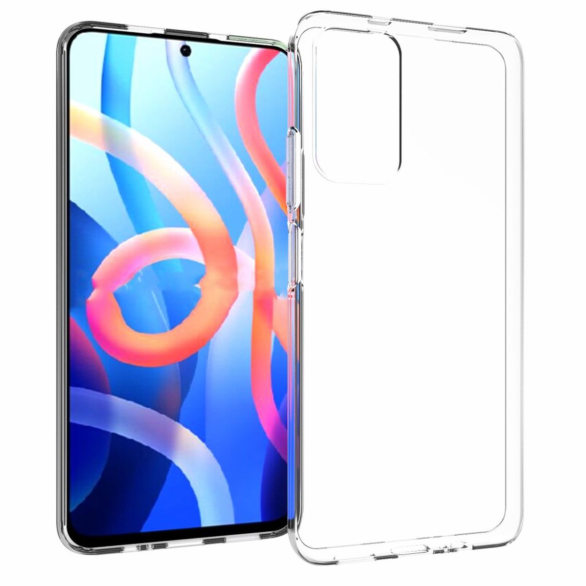 COVERKINGZ Case, Backcover, Xiaomi, Poco M4 Pro 5G, Transparent