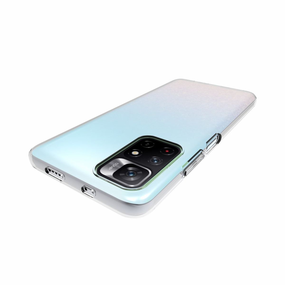 Handyhülle Poco Xiaomi, M4 dünn, COVERKINGZ 5G, Backcover, Ultra Case Pro Transparent