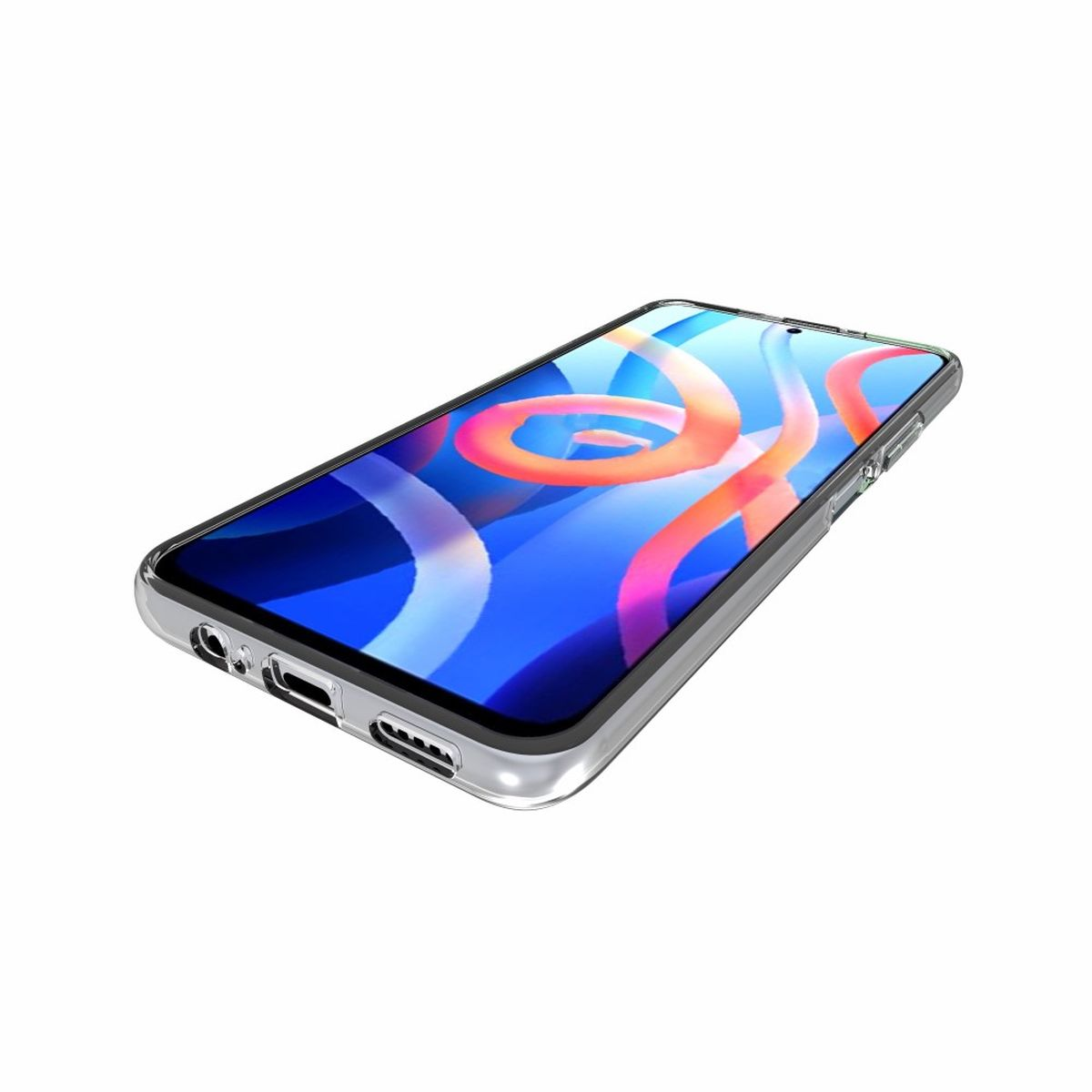 COVERKINGZ Handyhülle Case M4 dünn, Ultra Pro Transparent Poco Xiaomi, 5G, Backcover