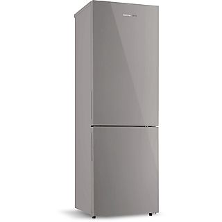 Frigorífico combinado - SCHNEIDER SCB318NFGLS, Integrado + Libre instalación, No Frost, 185,2 cm, 315 l, Gris