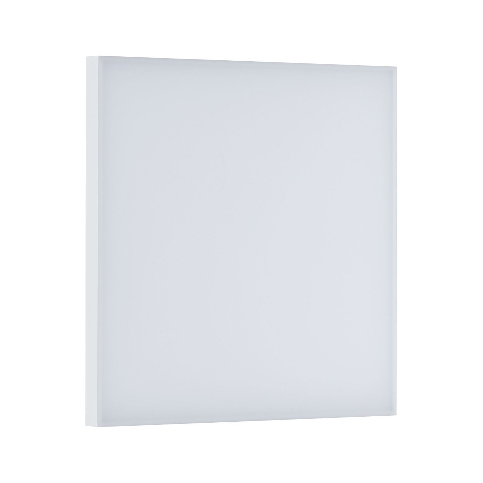 Biały, prostokątny panel na białym tle. Panel ma gładką powierzchnię.