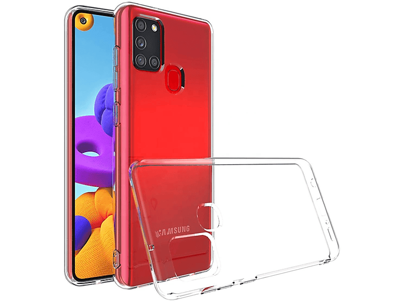 COVERKINGZ Handyhülle Case Ultra dünn, Backcover, Samsung, Galaxy A21s