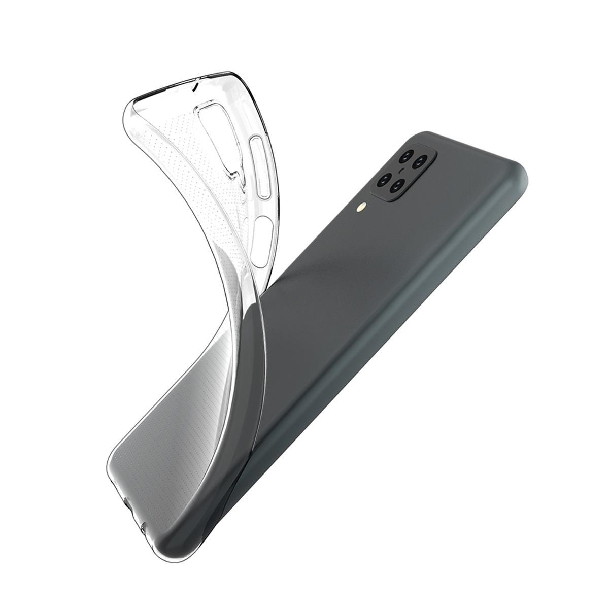 Galaxy Transparent Handycase A22 Samsung, COVERKINGZ aus 4G, Backcover, Silikon,