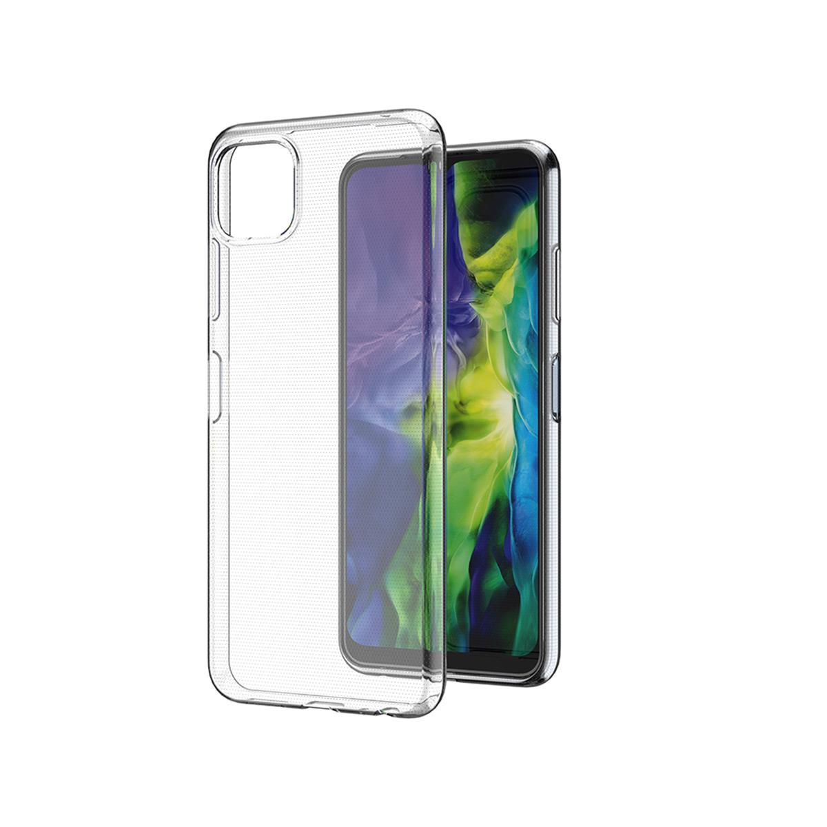 COVERKINGZ Handyhülle Case dünn, Samsung, Galaxy 5G, A22 Ultra Backcover, Transparent