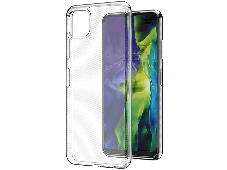 COVERKINGZ Handyhülle Case Ultra dünn, Backcover, Samsung, Galaxy A22 5G, Transparent