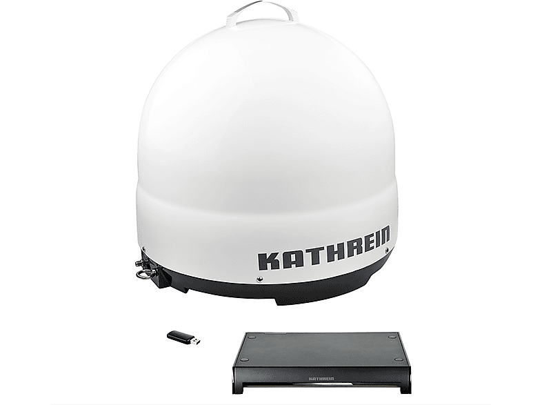 KATHREIN CAP 500 M Plus Vollautomatische Sat Antenne (450 mm, Single Universal)