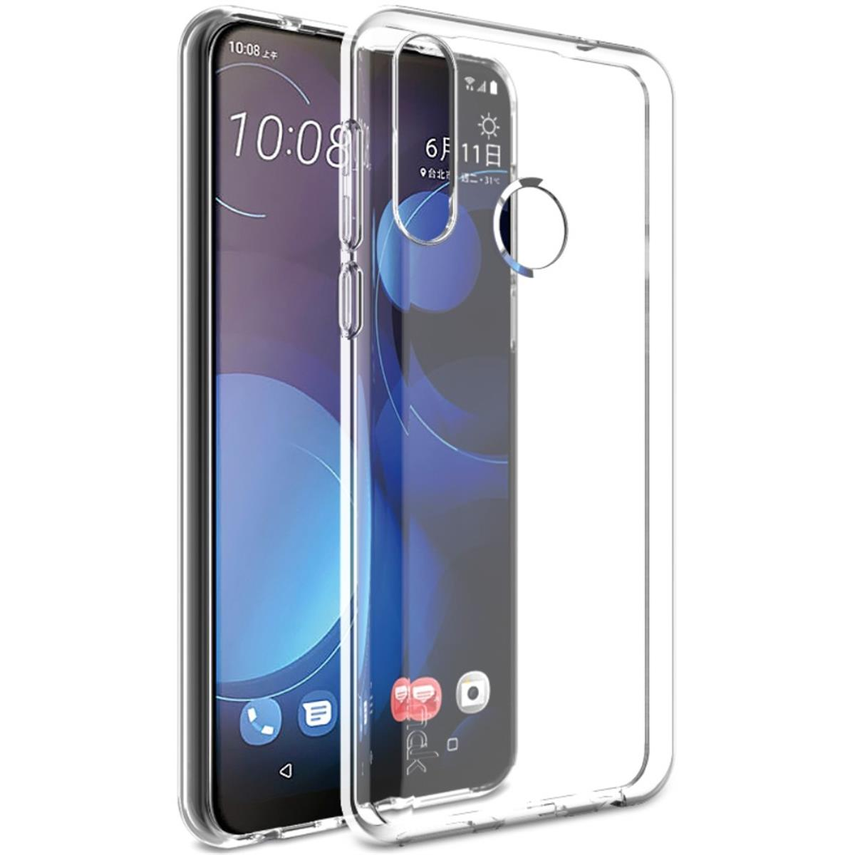 Transparent Handyhülle HTC, Case Desire Backcover, COVERKINGZ dünn, Ultra 19+ [Plus],