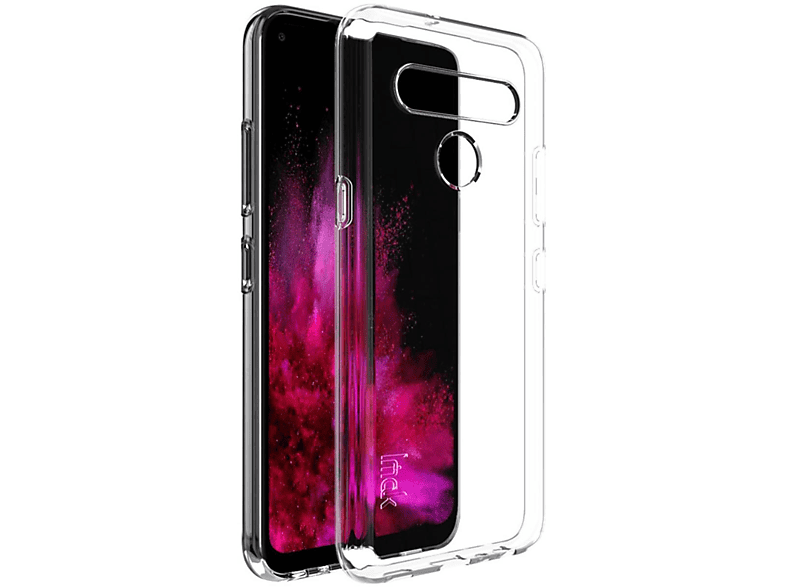 COVERKINGZ Handycase aus Silikon, Backcover, LG, K61, Transparent