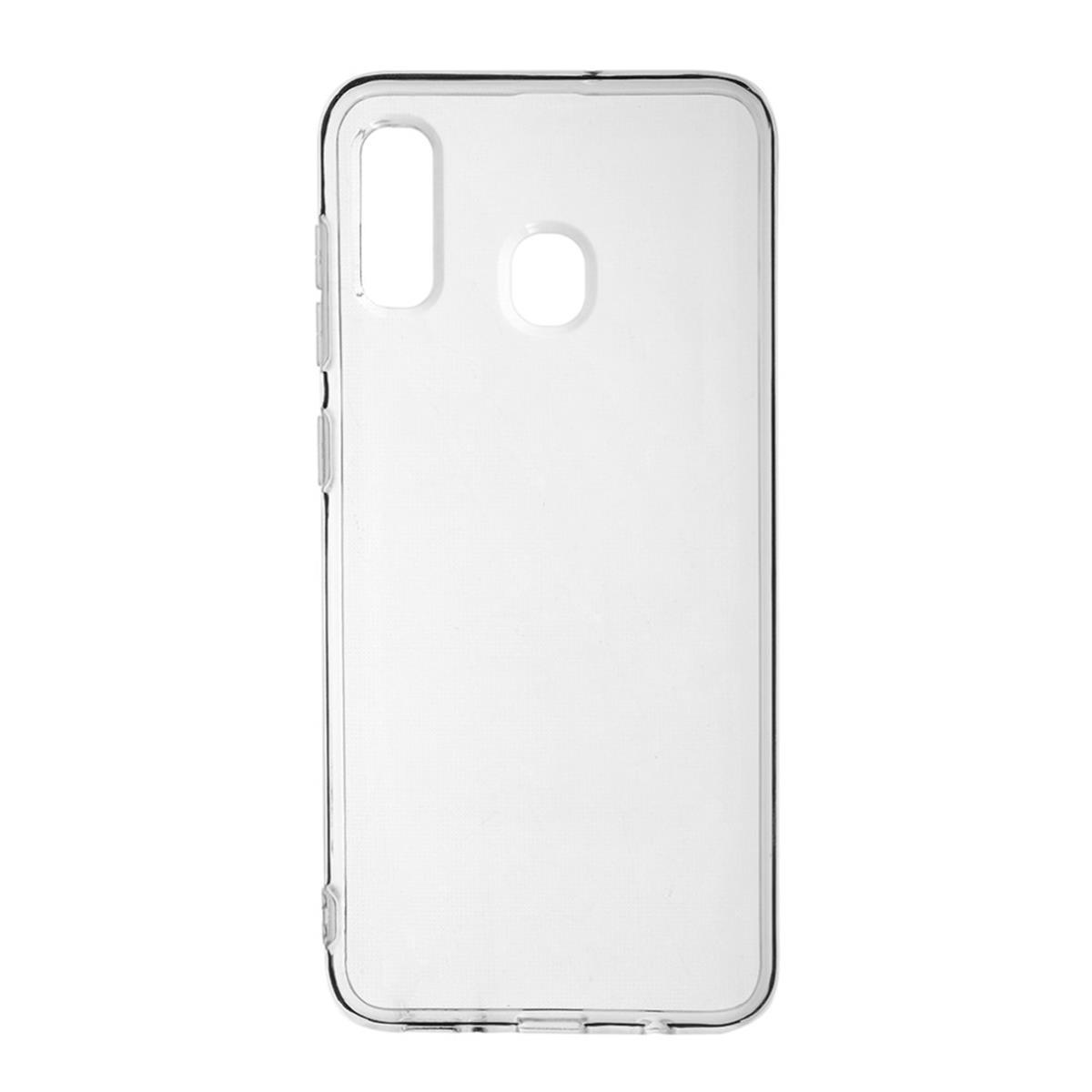 COVERKINGZ Handycase aus Silikon, Transparent A30, Backcover, Galaxy Samsung