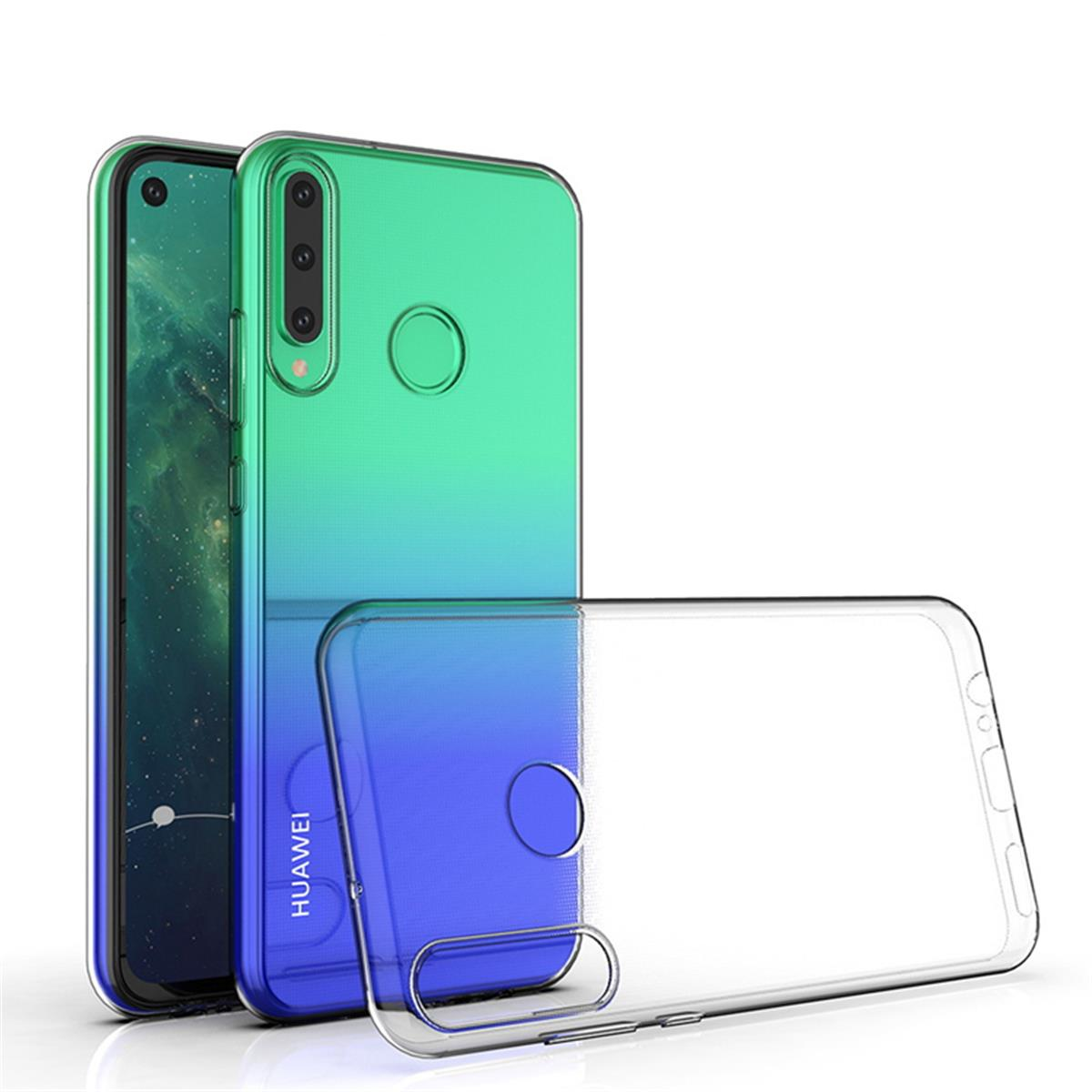 Y6p, Huawei, COVERKINGZ Backcover, aus Silikon, Transparent Handycase