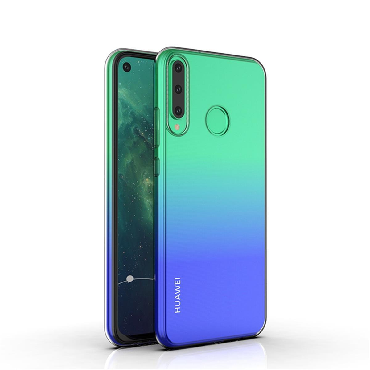 Backcover, COVERKINGZ Transparent Silikon, aus Y6p, Huawei, Handycase