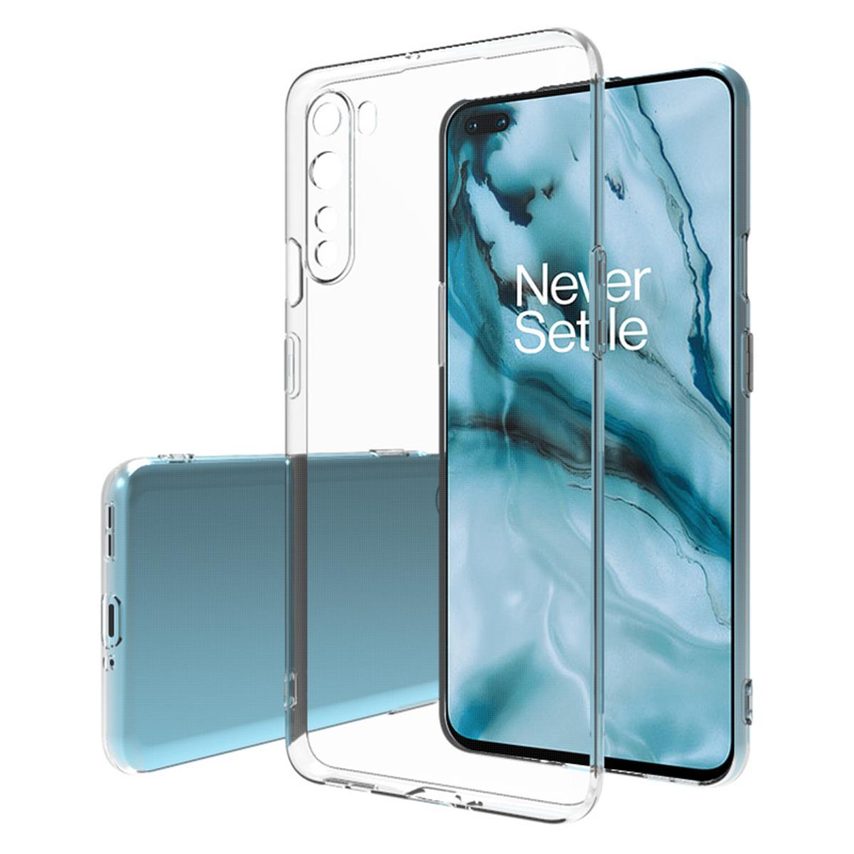 COVERKINGZ Handyhülle Case Transparent dünn, OnePlus, Nord, Ultra Backcover,