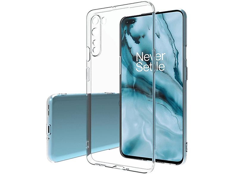 Handyhülle Ultra Transparent OnePlus, dünn, COVERKINGZ Nord, Case Backcover,