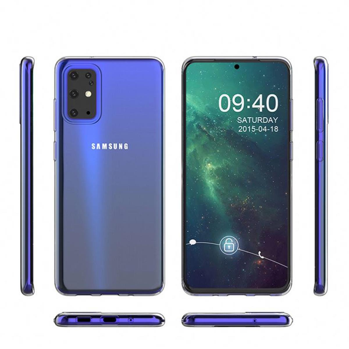 COVERKINGZ Handyhülle Case Ultra Transparent dünn, Galaxy Backcover, FE, S20 Samsung