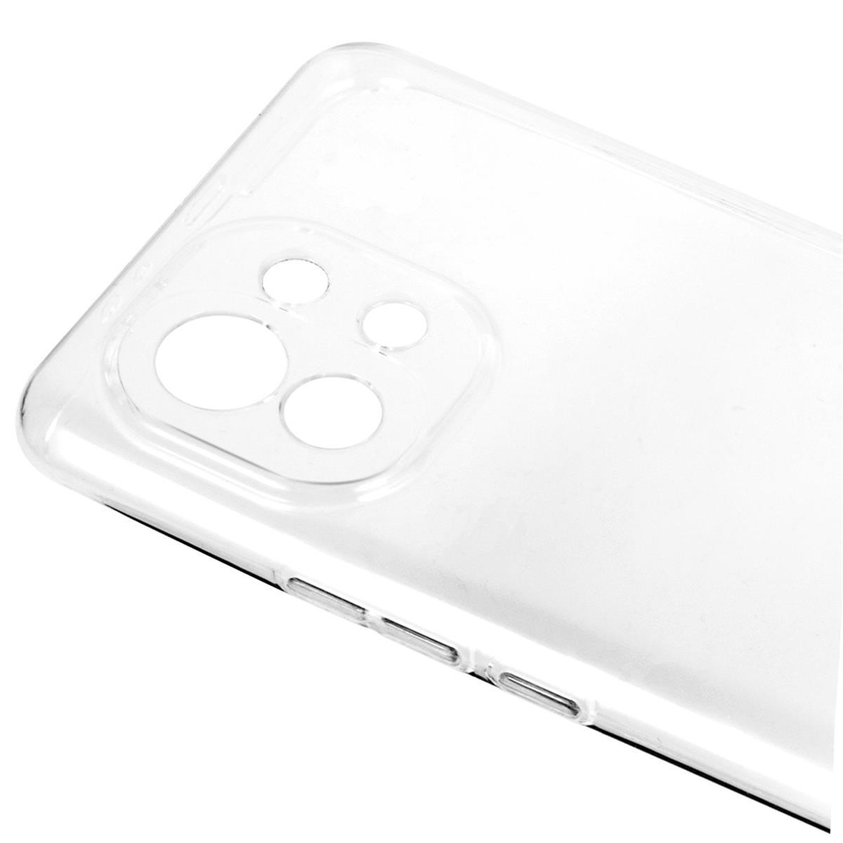 COVERKINGZ Handycase aus Backcover, Mi 11, Silikon, Xiaomi, Transparent