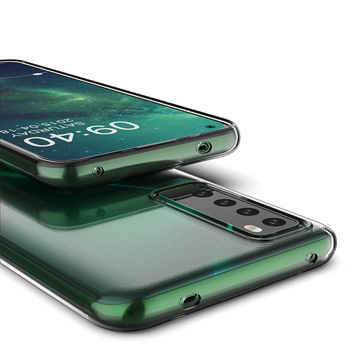 COVERKINGZ Handyhülle Backcover, 2021, dünn, Smart P Ultra Huawei, Case Transparent