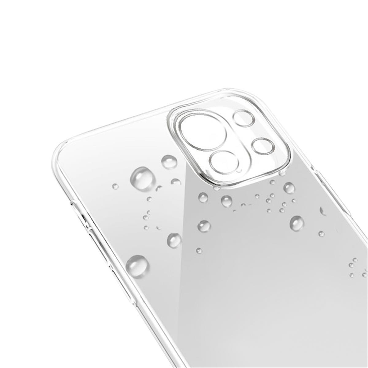 COVERKINGZ Handycase Backcover, aus Transparent 11, Mi Silikon, Xiaomi