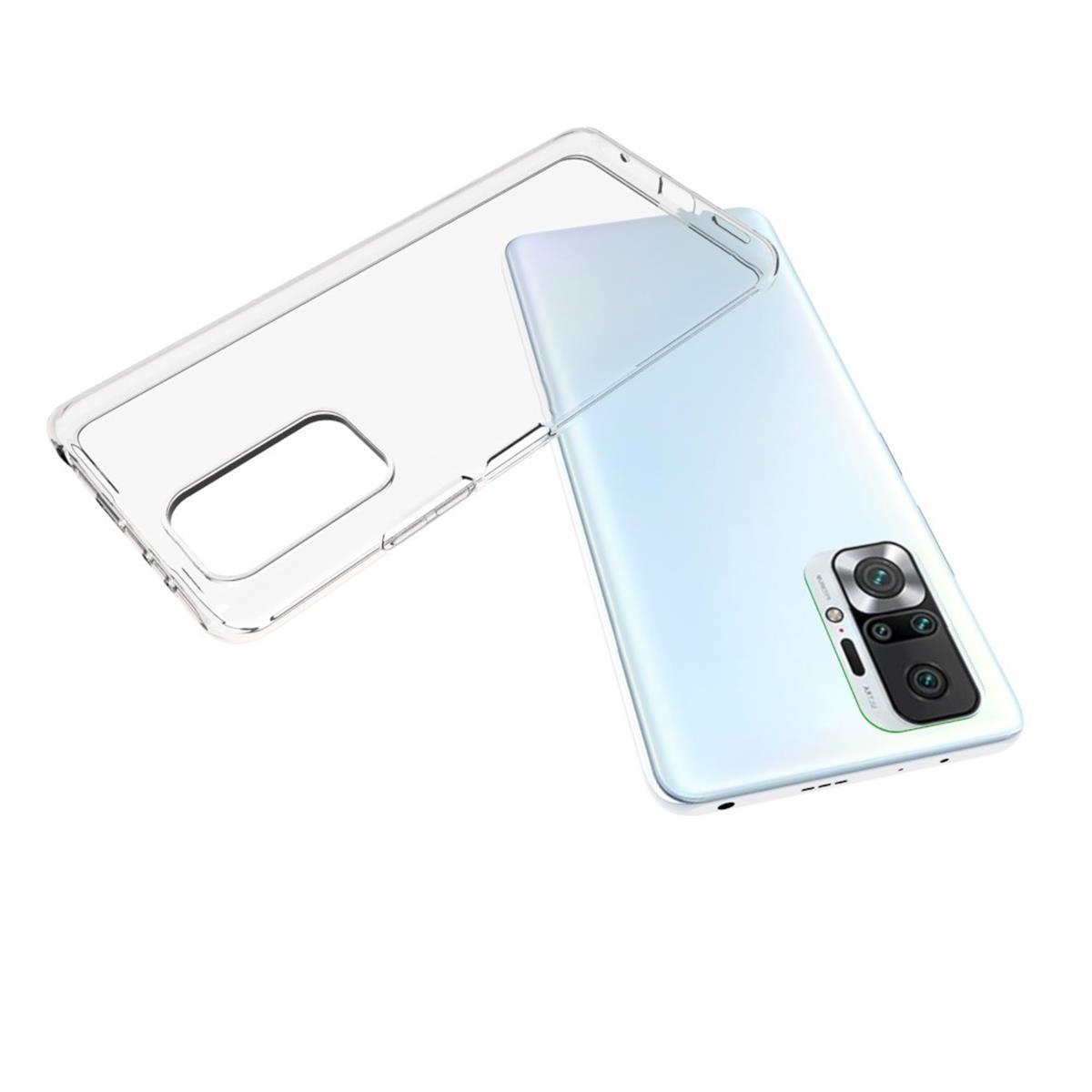 COVERKINGZ Redmi Backcover, / Case Prime, Xiaomi, 10 Handyhülle 10 Transparent dünn, Ultra Redmi