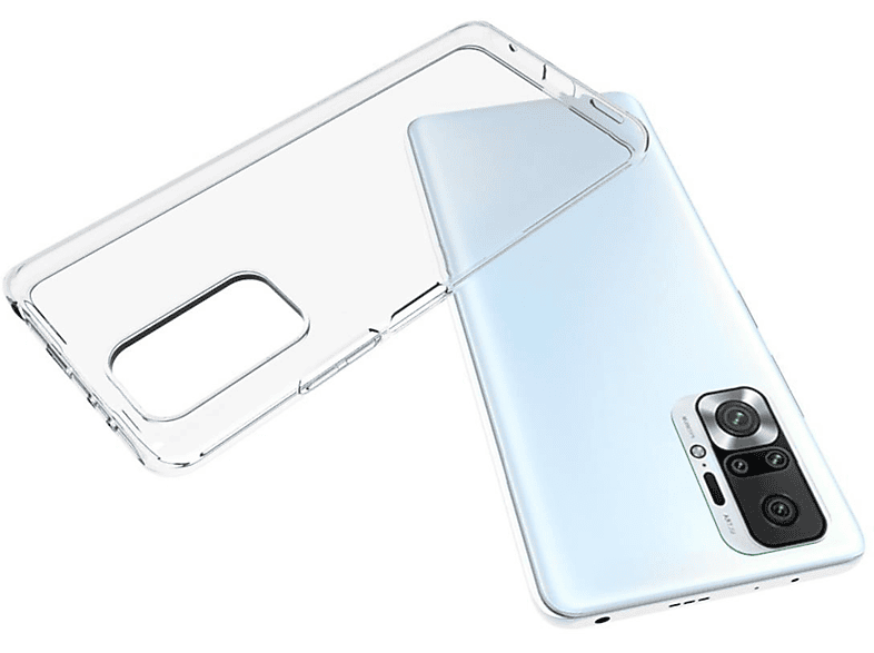 COVERKINGZ Handyhülle Case Ultra dünn, Backcover, Xiaomi, Redmi 10 / Redmi 10 Prime, Transparent