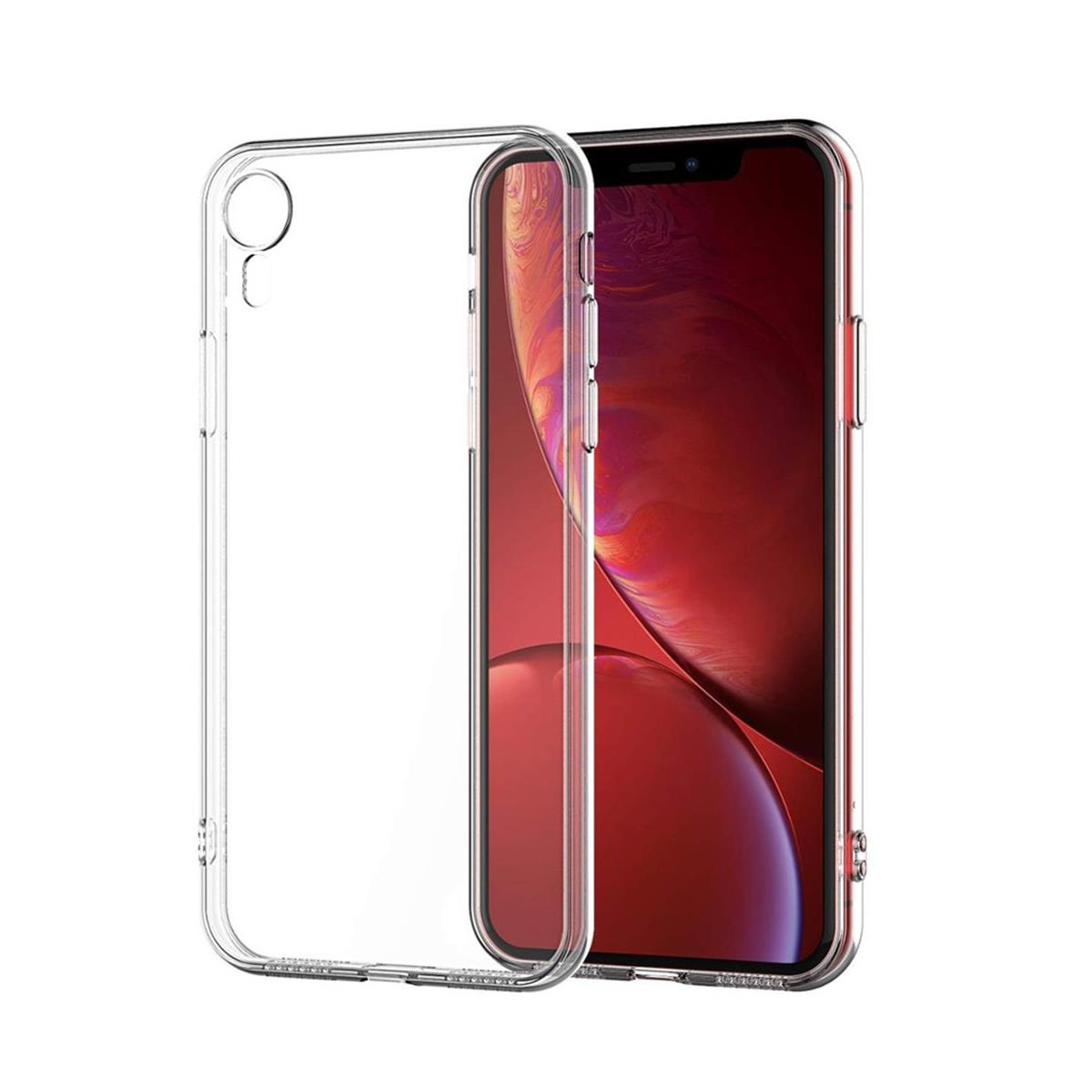 COVERKINGZ Handyhülle Case Ultra dünn, Transparent XR, iPhone Backcover, Apple