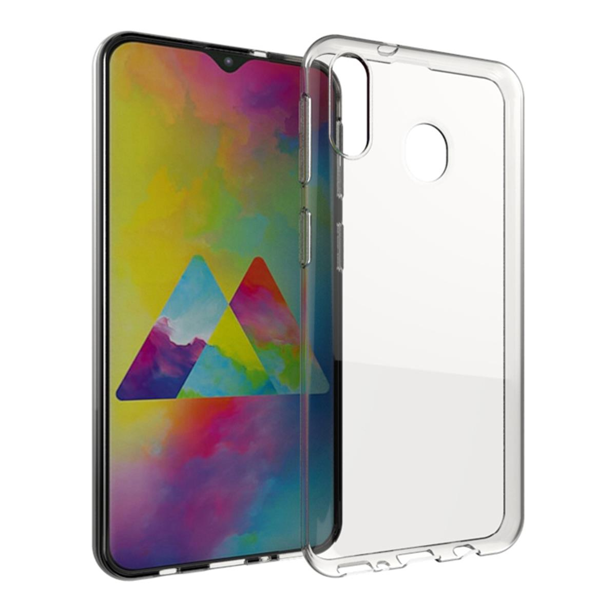 COVERKINGZ Handyhülle Ultra M20, dünn, Case Galaxy Backcover, Samsung, Transparent