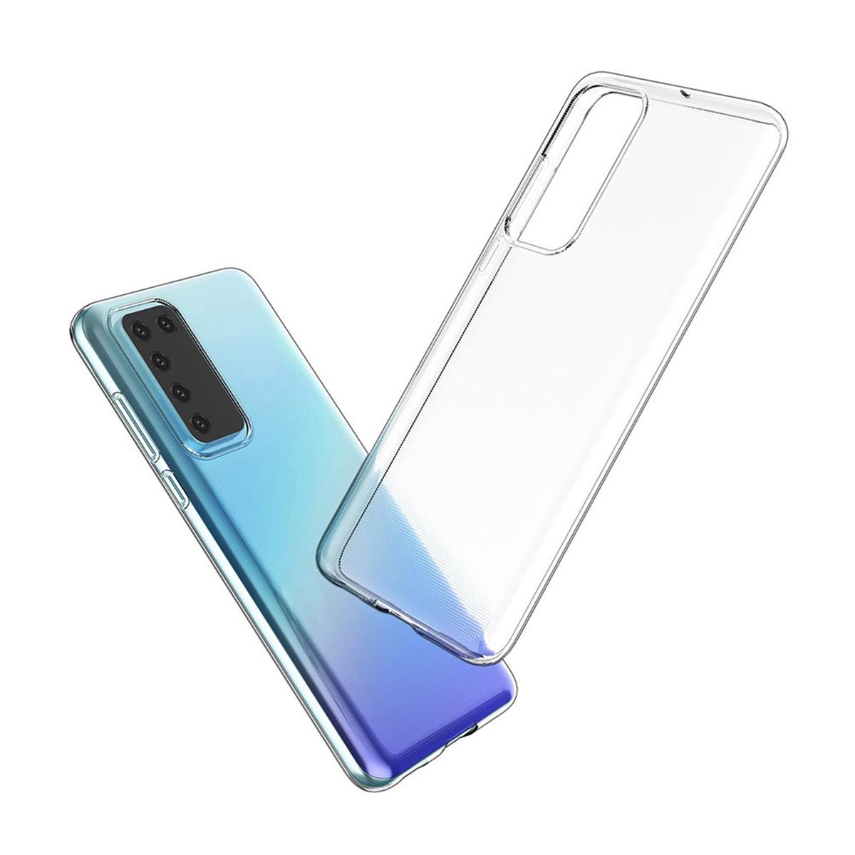 COVERKINGZ Handyhülle Case Ultra dünn, Transparent P40, Backcover, Huawei